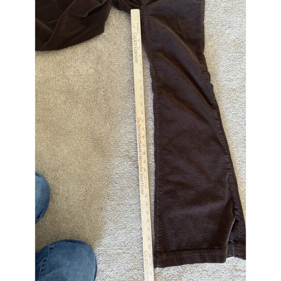 ROLLA'S Women's 24 Eastcoast Flare Brown Corduroy Pants High Rise $139 - Picture 8 of 9